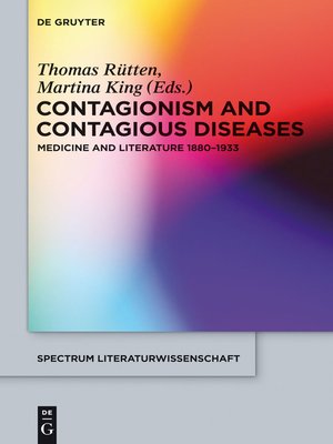 cover image of Contagionism and Contagious Diseases